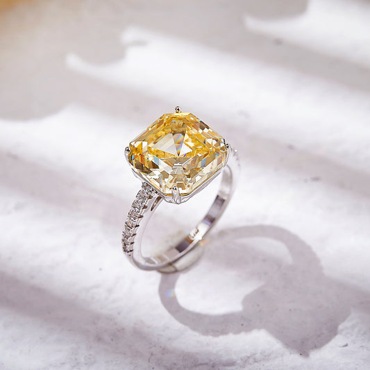 Eternal Asscher Ring