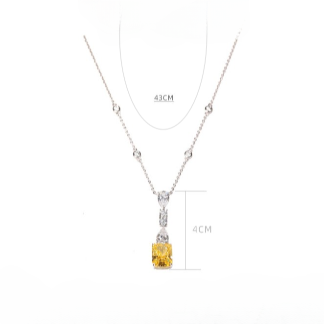 Golden Dusk Pendant Necklace
