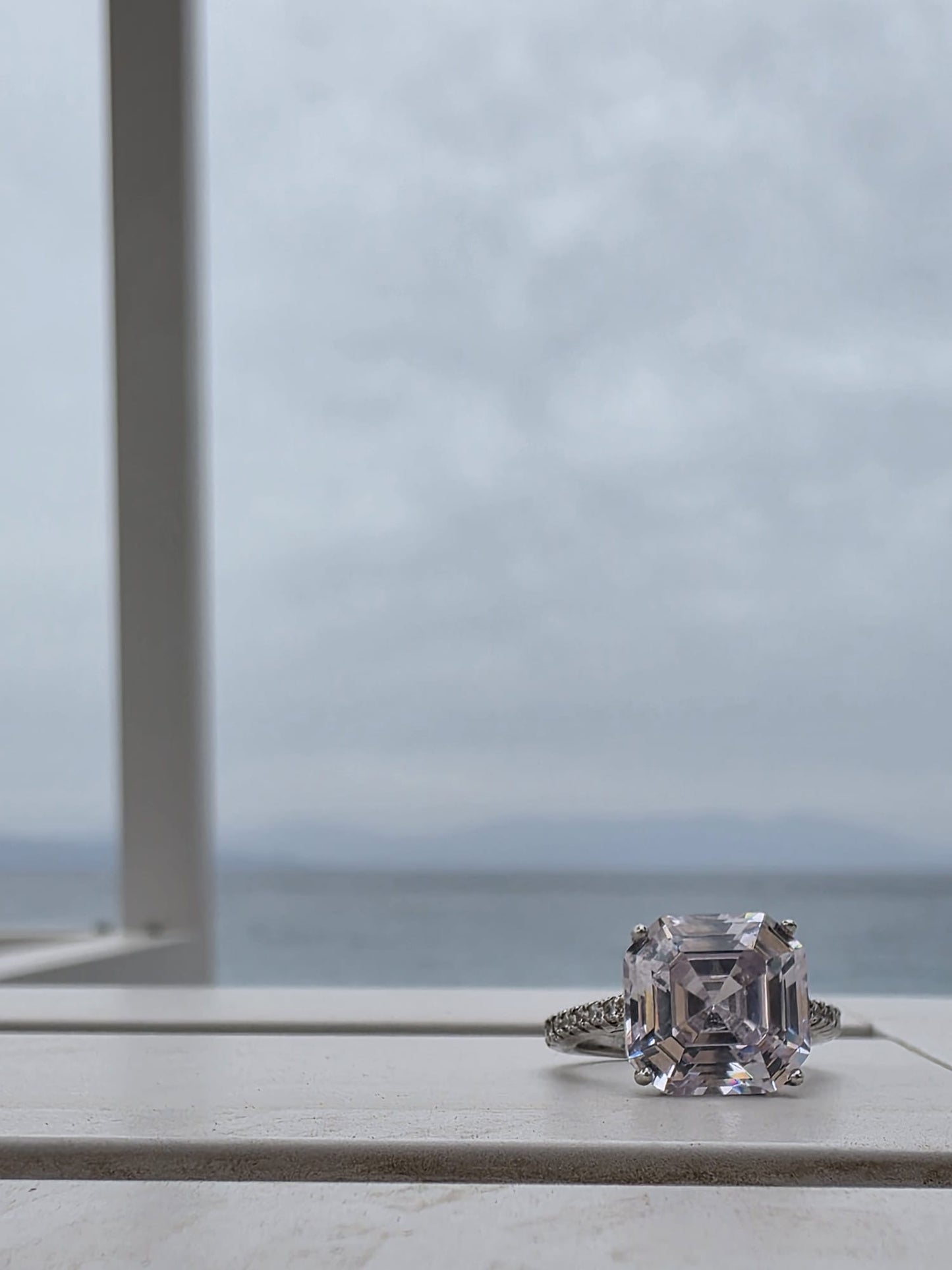 Eternal Asscher Ring