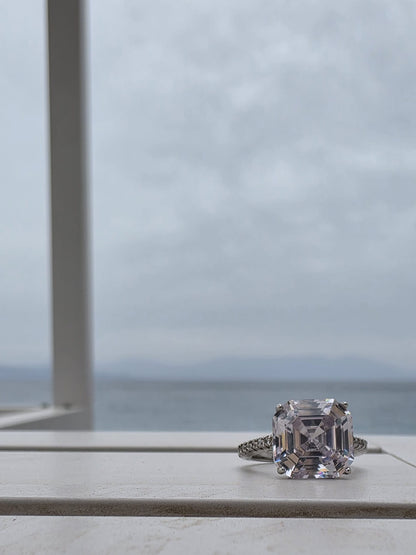 Eternal Asscher Ring