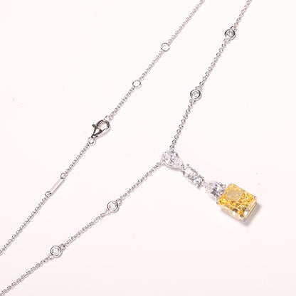 Golden Dusk Pendant Necklace