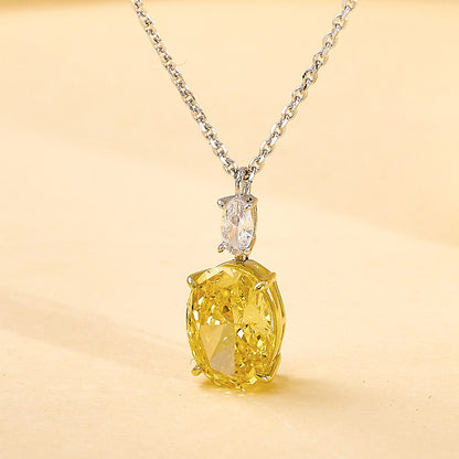Oval Sunbeam Necklace