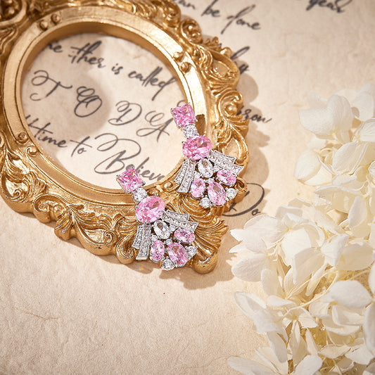 Regal Glow Drop Earrings