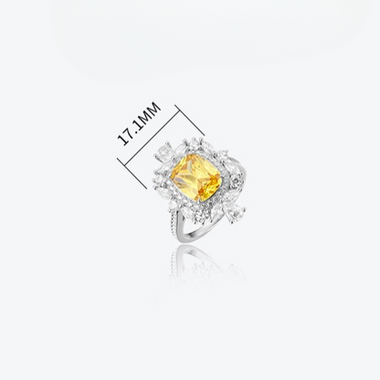 Golden Radiance Halo Ring size in MM