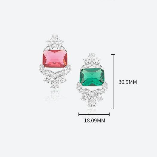 Palais Solstice Asymmetric Statement Earrings