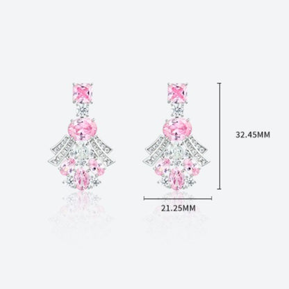 Regal Glow Drop Earrings