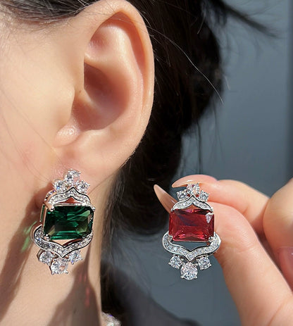 Palais Solstice Asymmetric Statement Earrings