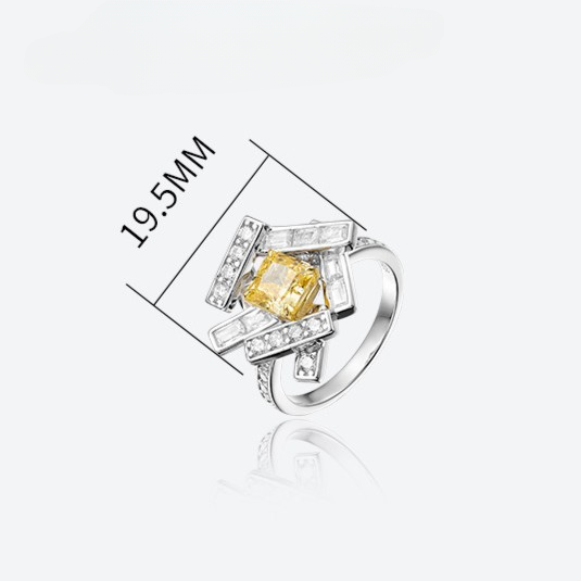 Radiance Rose Bloom Ring size in MM