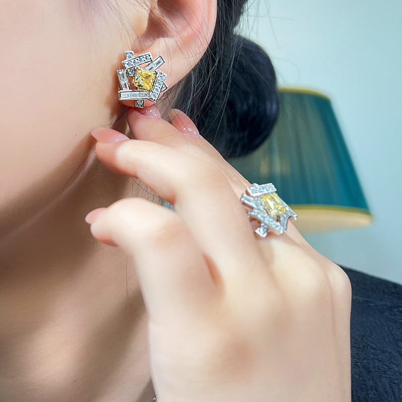 Radiance Rose Bloom Earrings