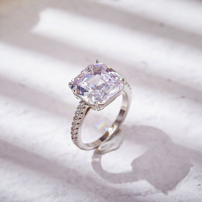 Eternal Asscher Ring