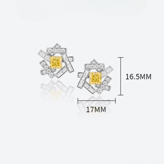 Radiance Rose Bloom Ear Studs