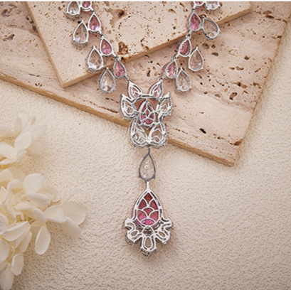 Blush Majesty Necklace